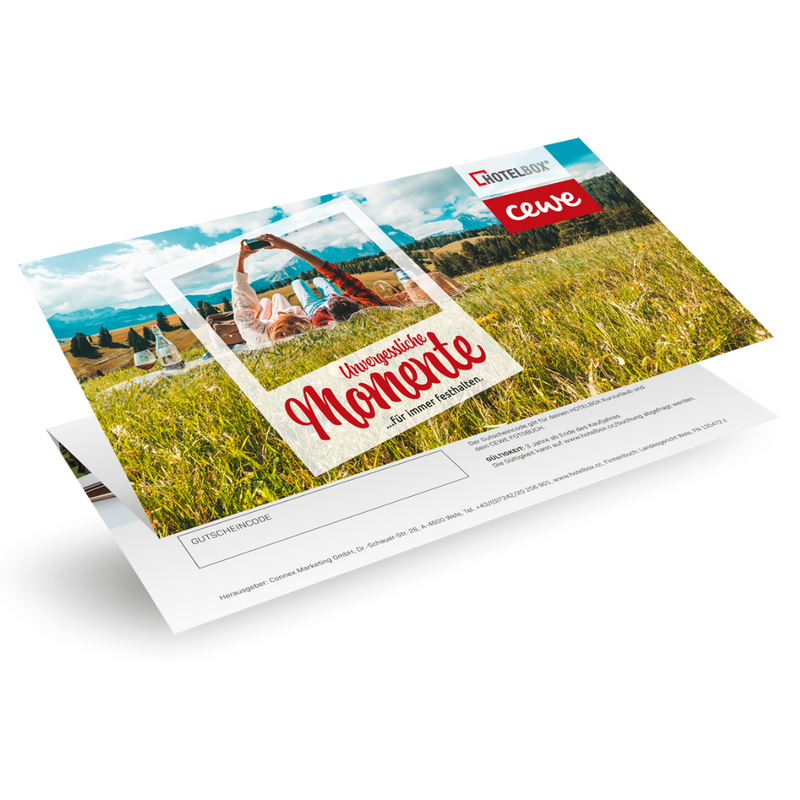 CEWE x HOTELBOX: Unvergessliche Momente - HOTELBOX