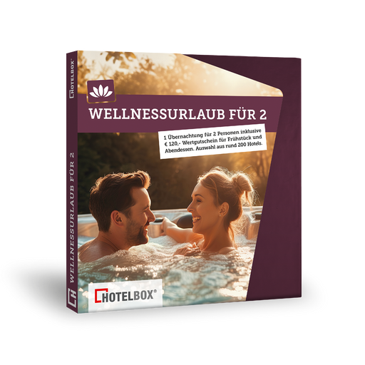 Hotelbox Wellnessurlaub für 2