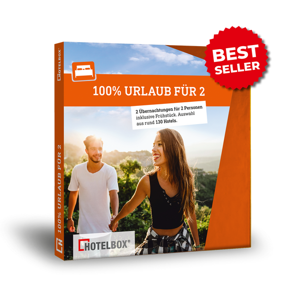 HOTELBOX 100 % Urlaub für 2 - HOTELBOX