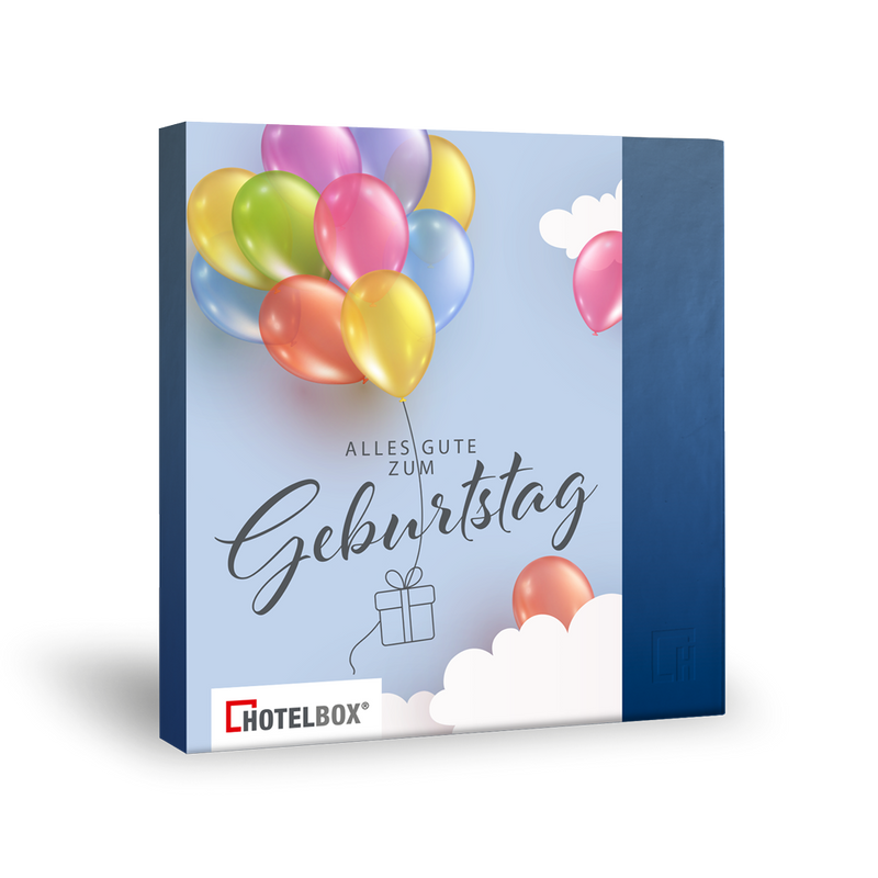 Geburtstagsbox "Blue" - HOTELBOX