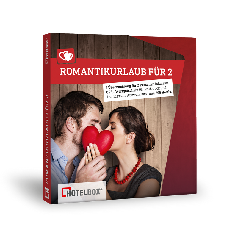 HOTELBOX Romantikurlaub für 2 - HOTELBOX