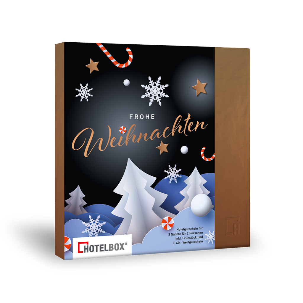 Perfektes Weihnachtsgeschenk! online Gutschein für 3 Übernachtungen!