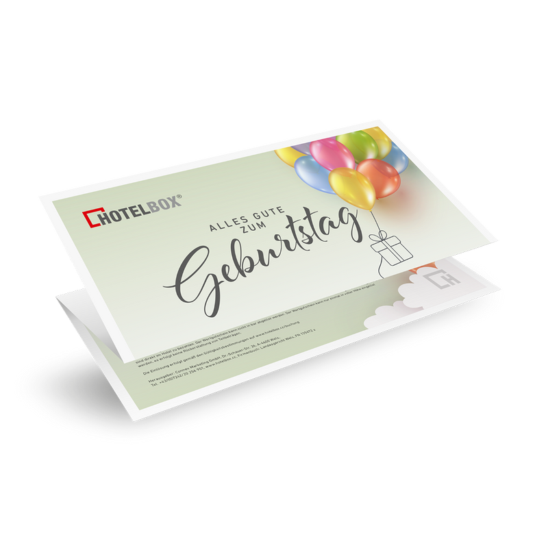 Geburtstagsbox "Green" - HOTELBOX