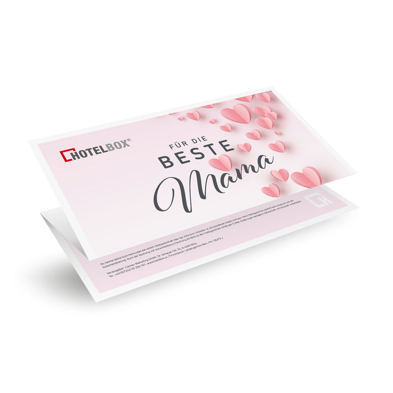 HOTELBOX Für die beste Mama - HOTELBOX