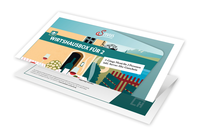 Servus Wirtshausbox für 2 - HOTELBOX
