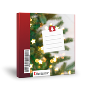 Rückansicht Hotelbox Frohe Weihnachten